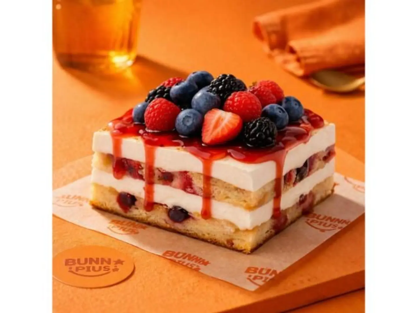 Mixed Berry Tiramisu