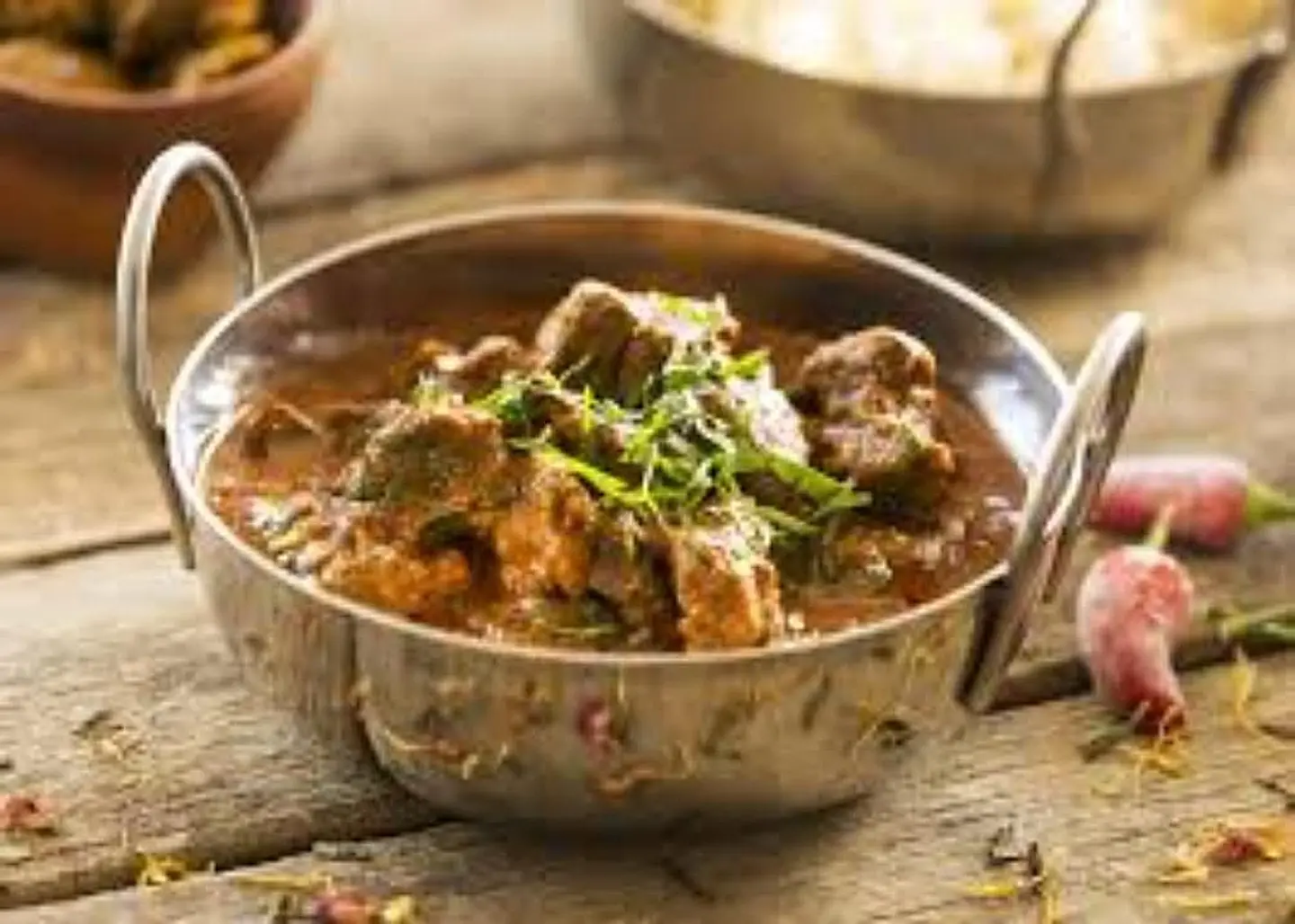 لحم غنم بالكاجو