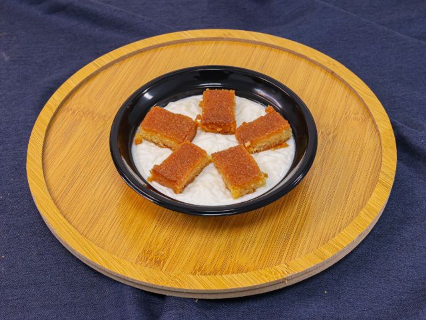 Rice Pudding With Basbousa
