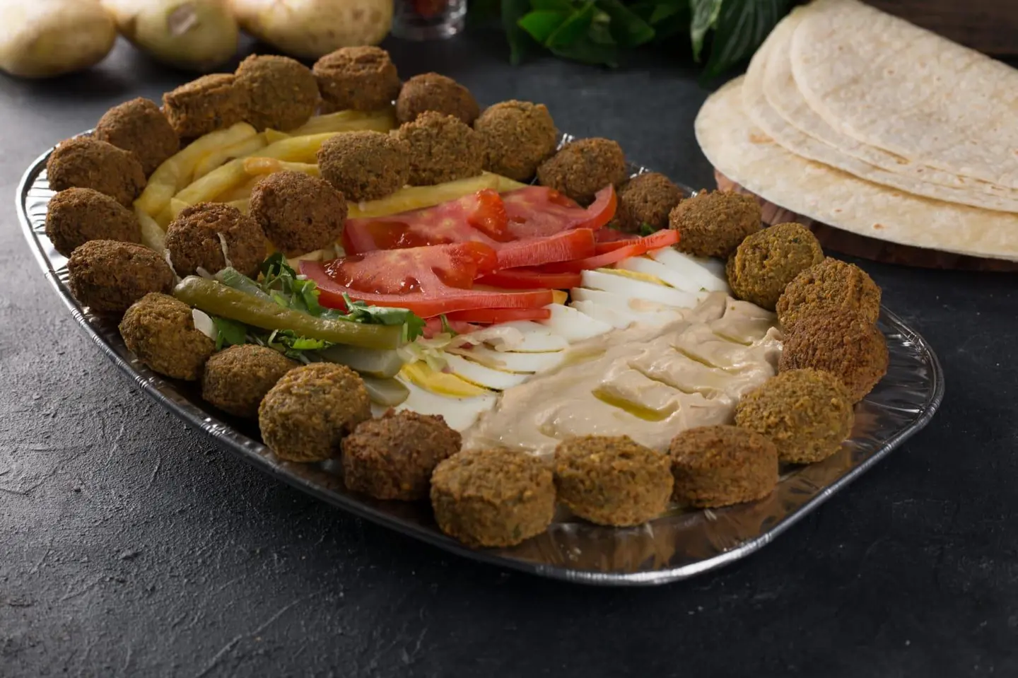 Mixed Falafel Plate