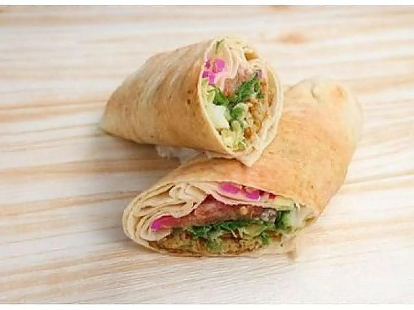 Mixed Falafel Saj Bread