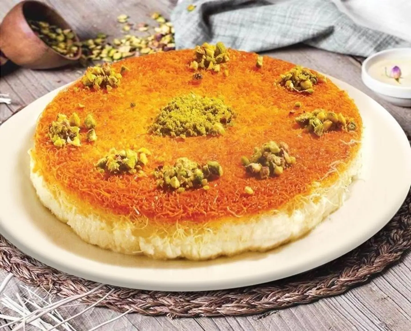 Kunafa With Cream