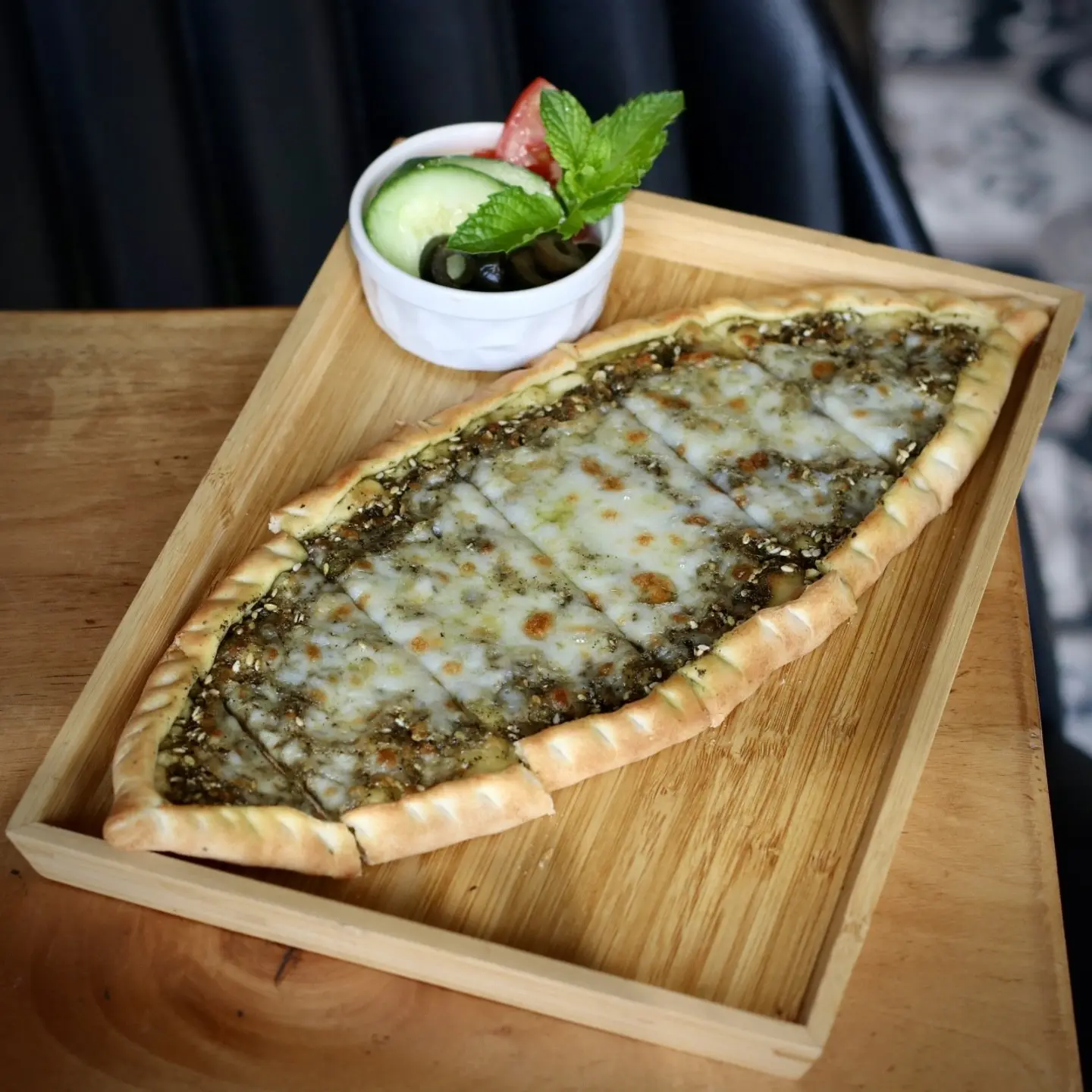زعتر وجبنة