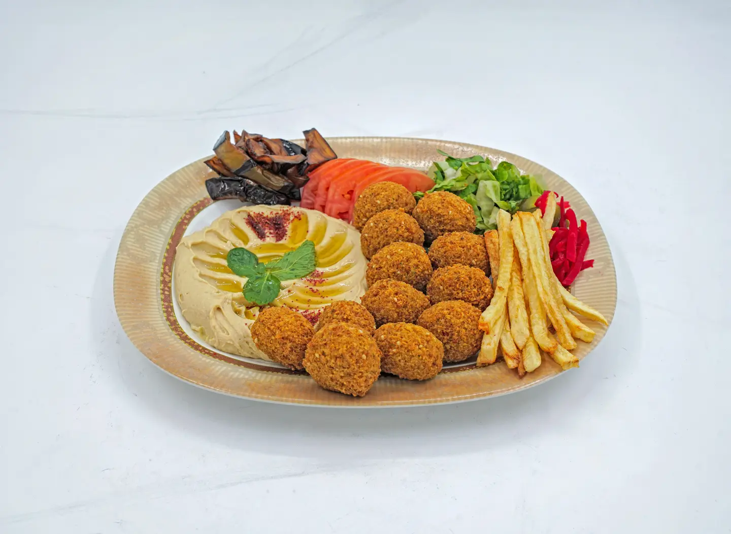 صحن مشكل  صغير