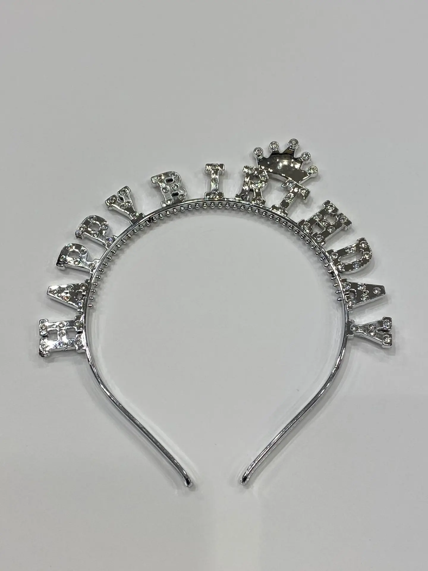 Happy Birthday Silver Collar