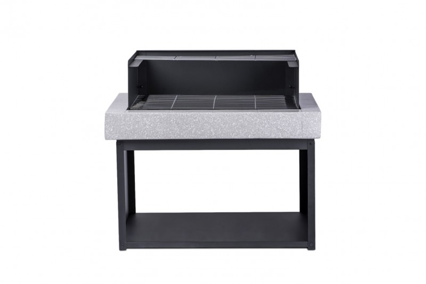 موقد حطب بـرف تخزين مفتوح سفلي