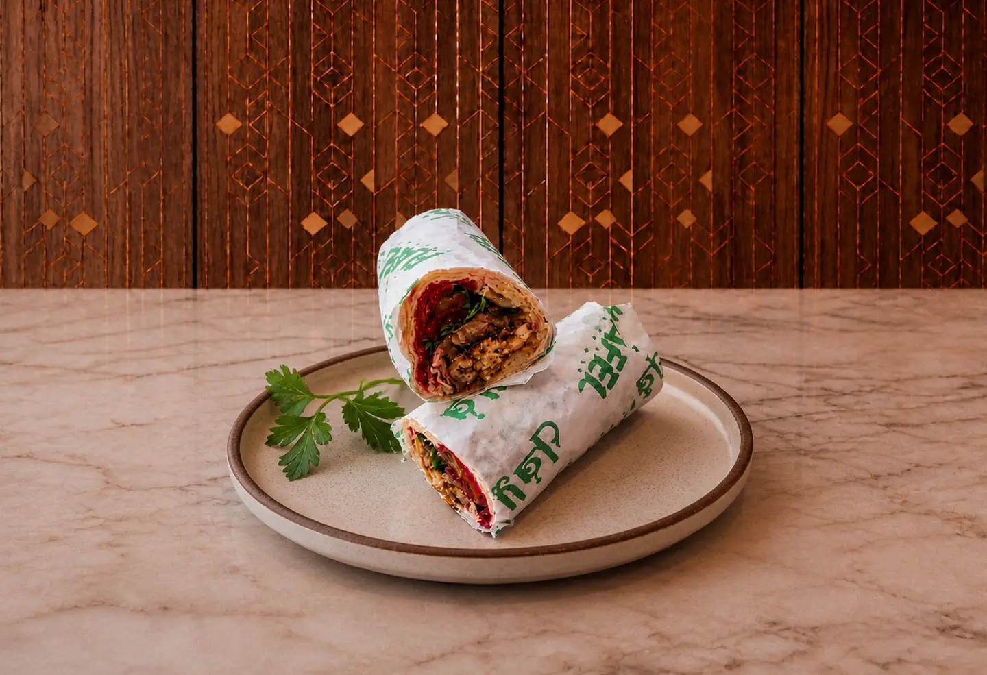 Falafel Sandwich With Hummus