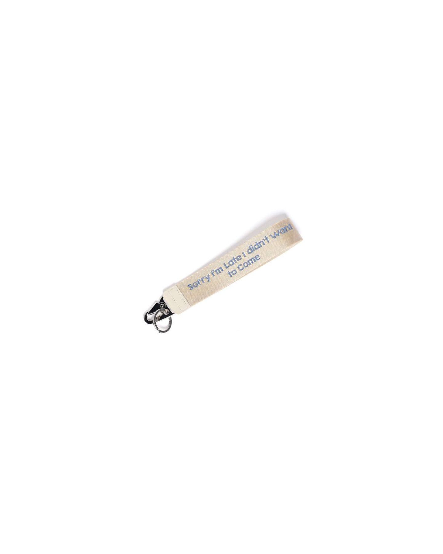Sorry I’m Late Keychain