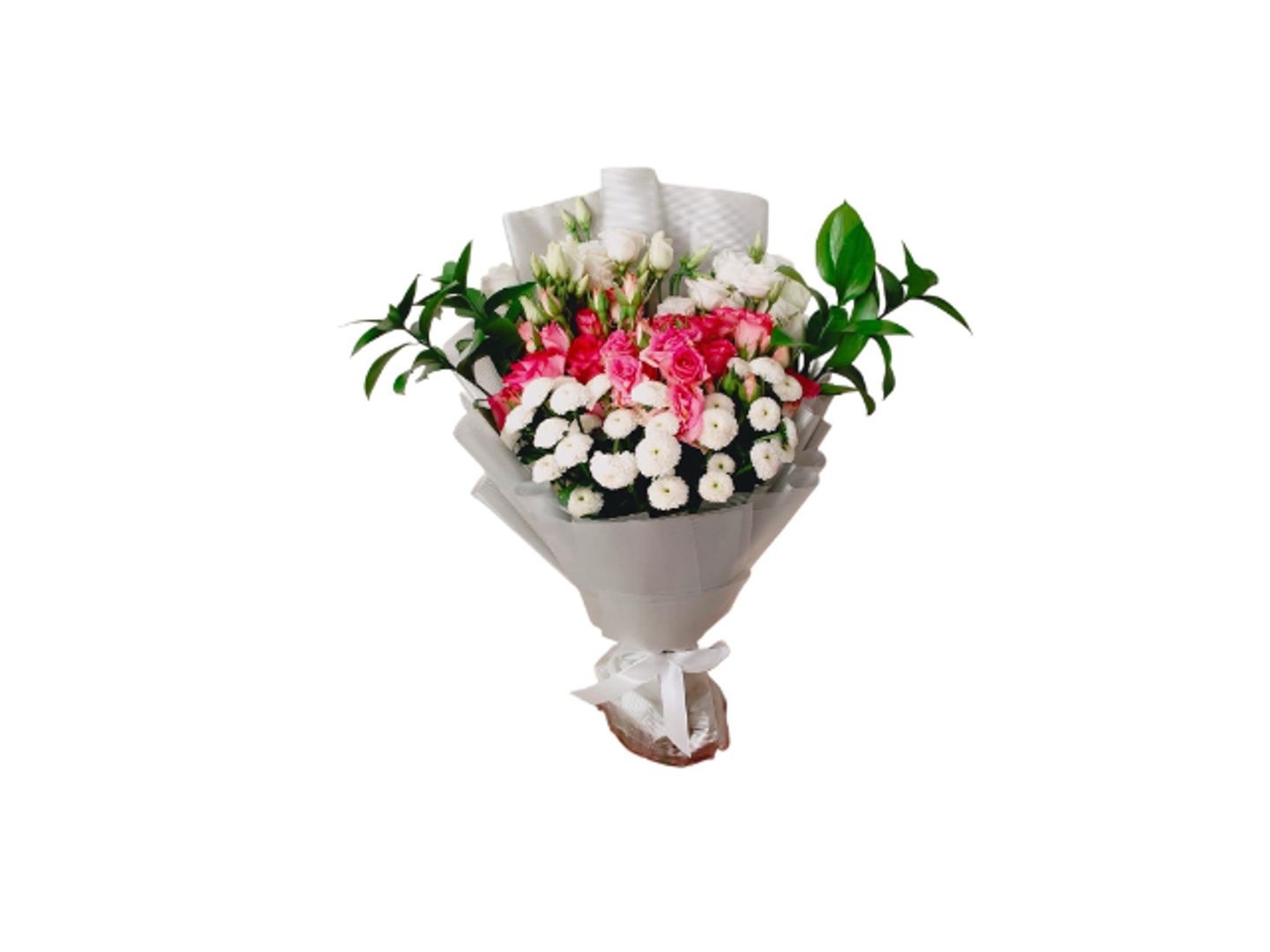 Baby Rose And Lisianthus Bouquet