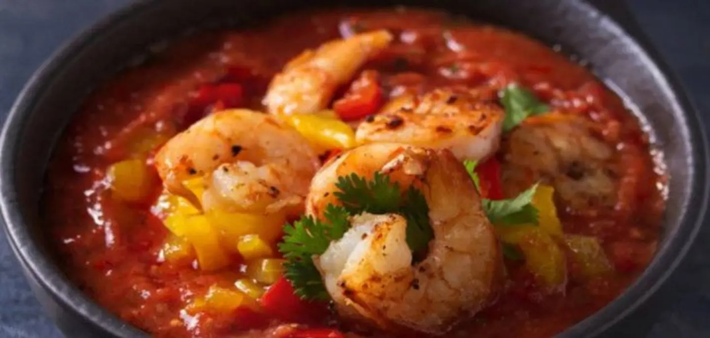 Red Sauce Shrimp Tajine