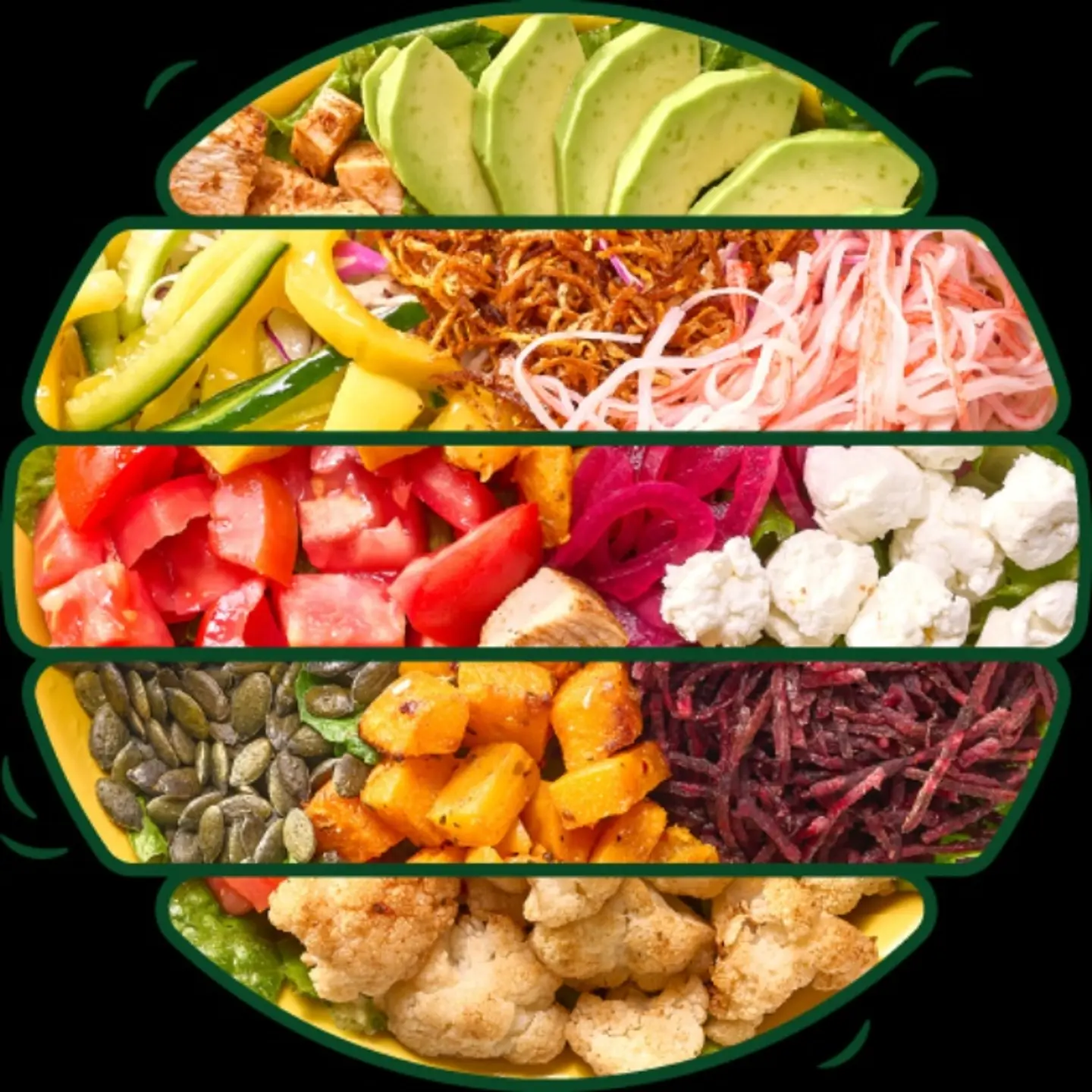 Jumble It Your Way Salad