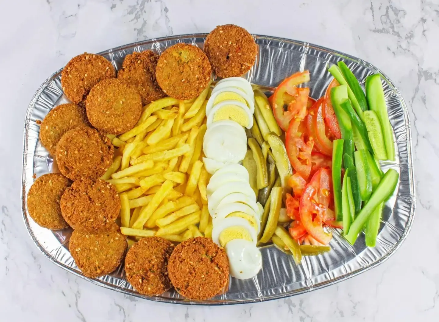 صحن مشكل صغير
