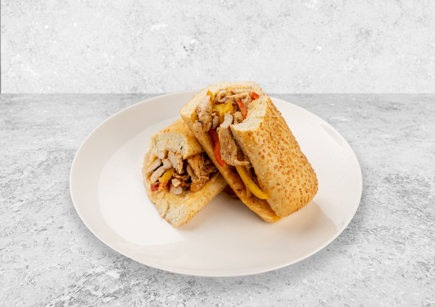 Beef Fajita Sandwich