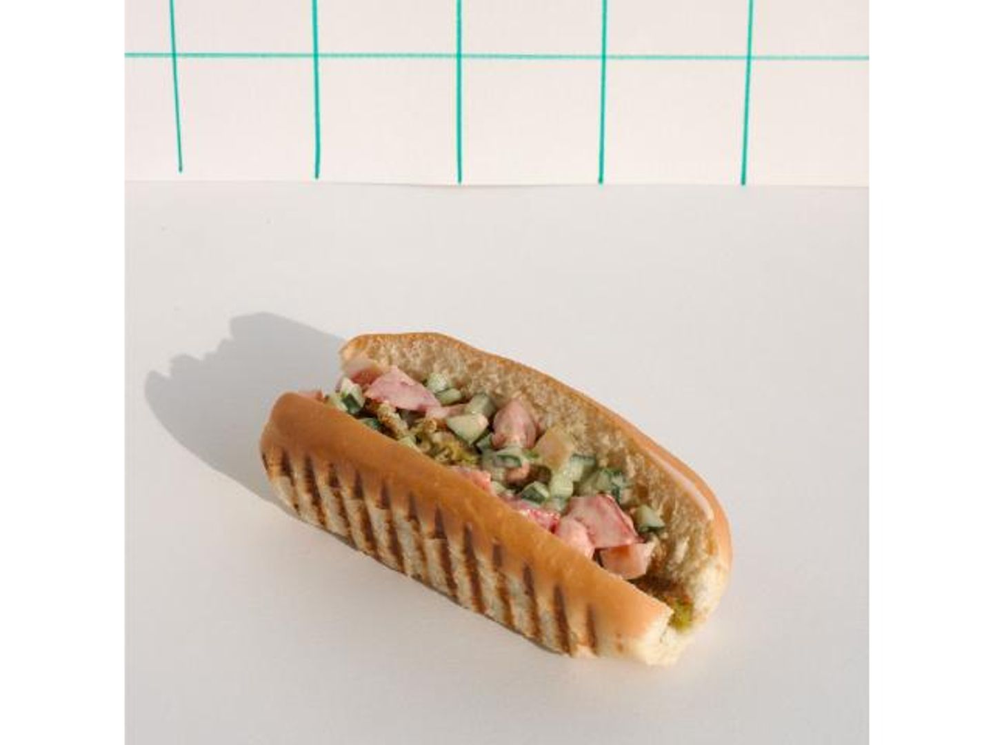 Falafel Sandwich Samoli Bread