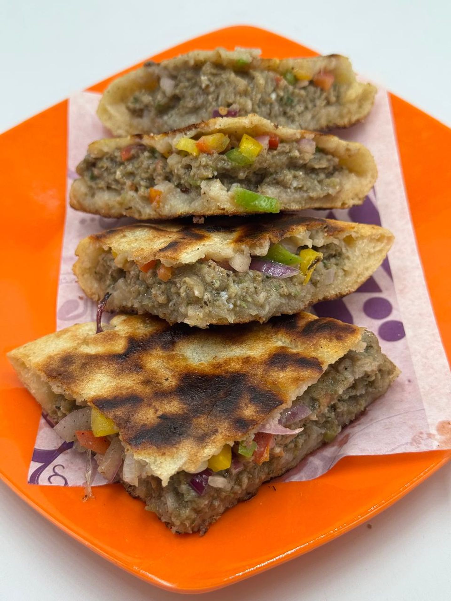 Hawawshi Meat And Vegetables