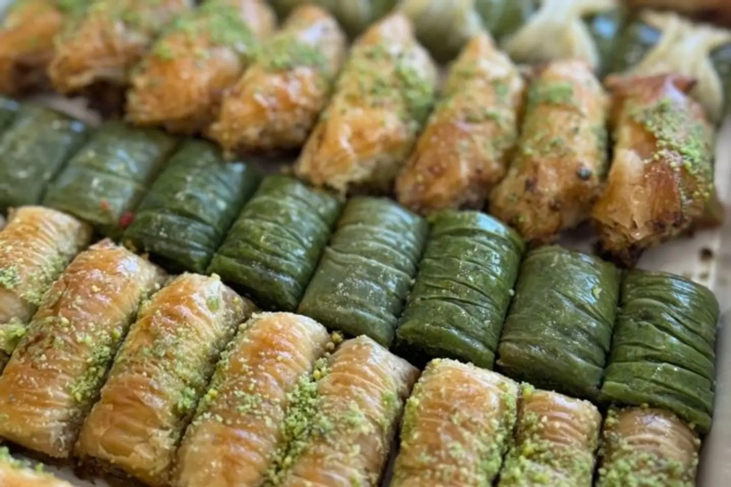 بقلاوة كيلو شامي وتركي