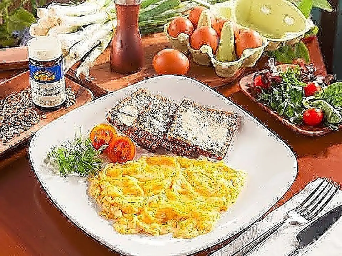 بيض سكرامبلد