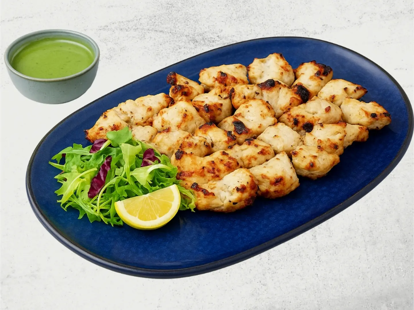 طبق دجاج ملّاى تيكا