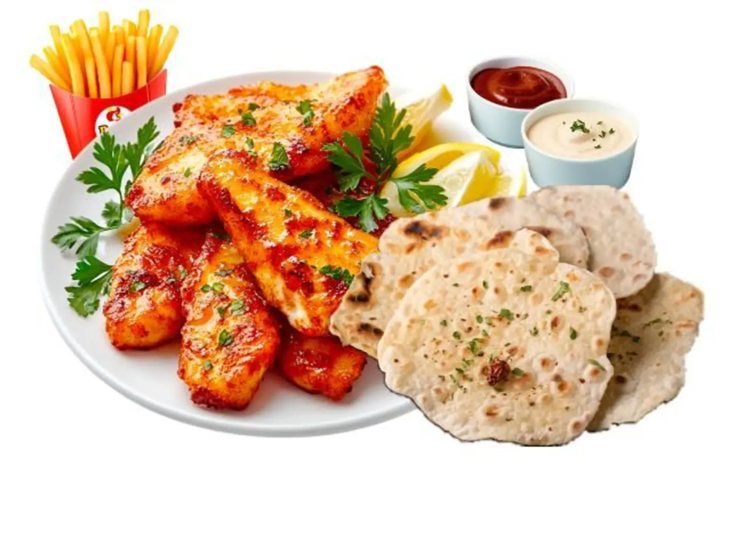 Broast Fish 4 Pieces