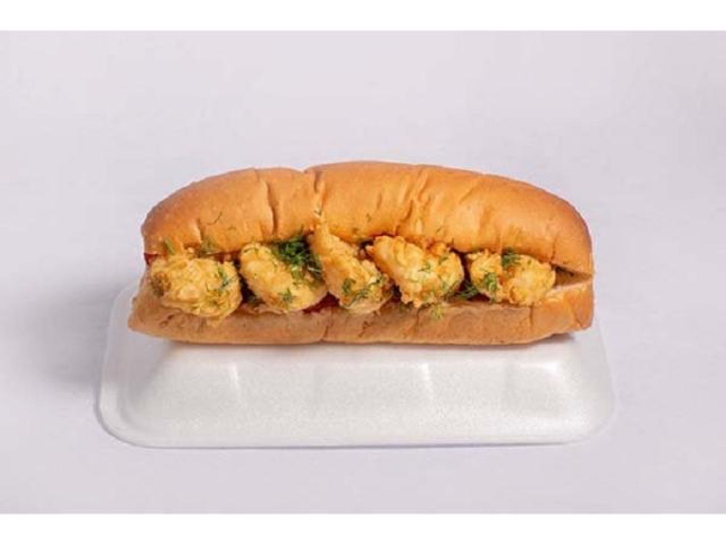 Fried Shrimp Kofta Sandwich