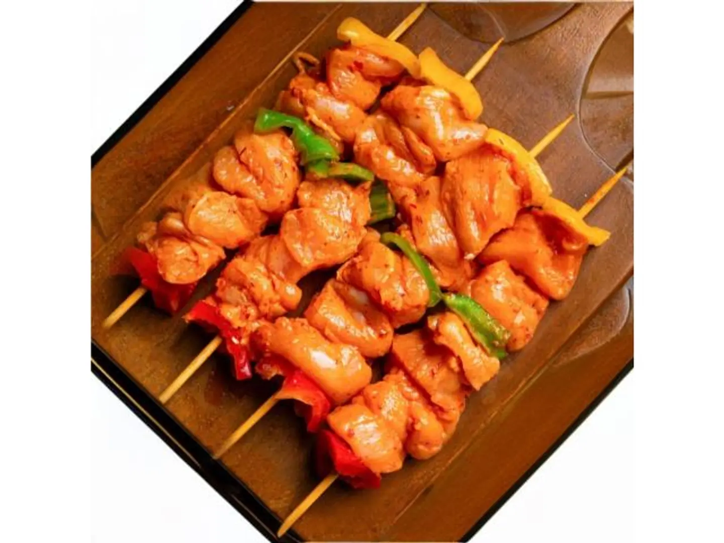 شيش طاووق أحمر 5 أسياخ