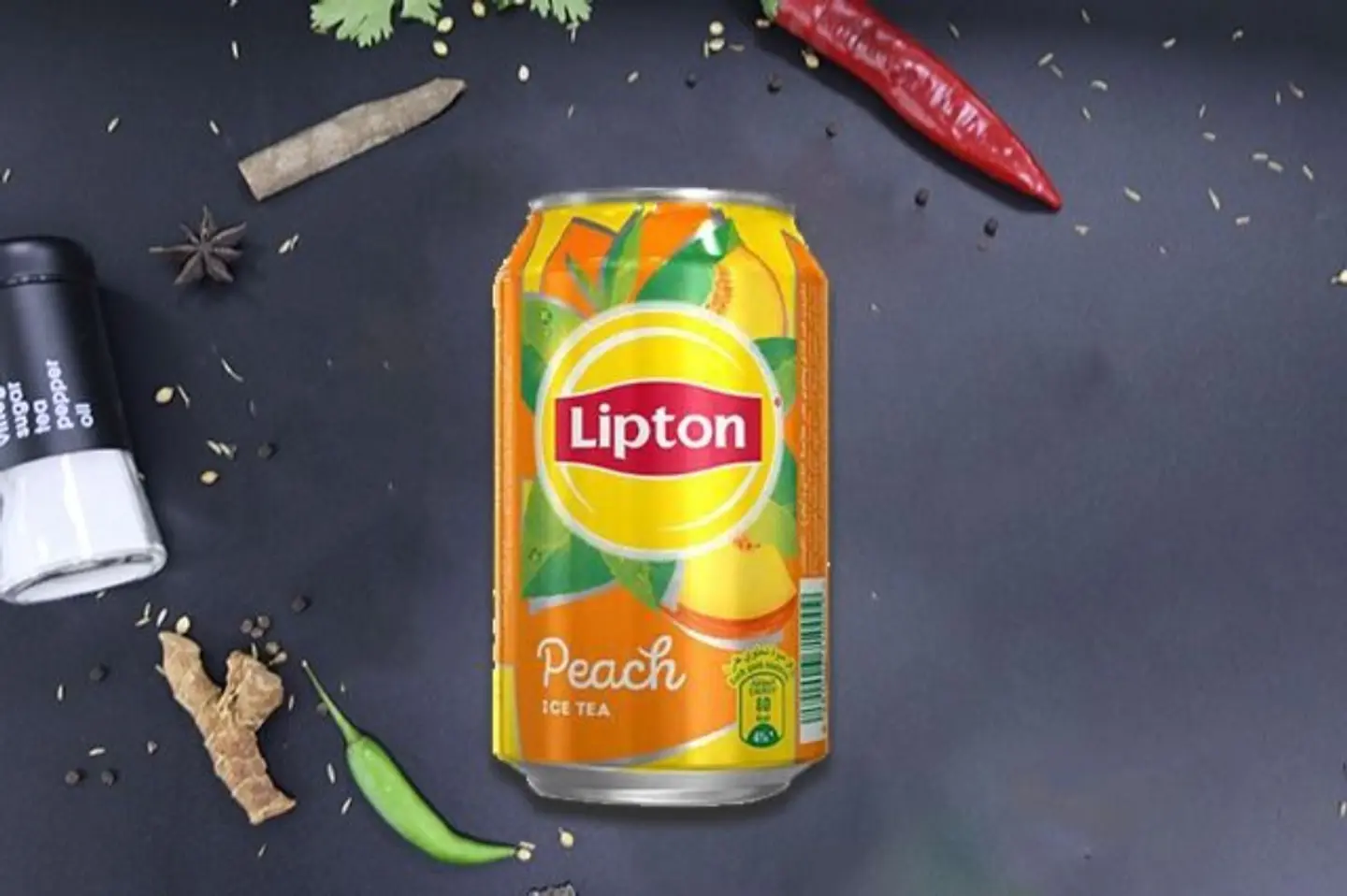 ليبتون شاي مثلج بالخوخ