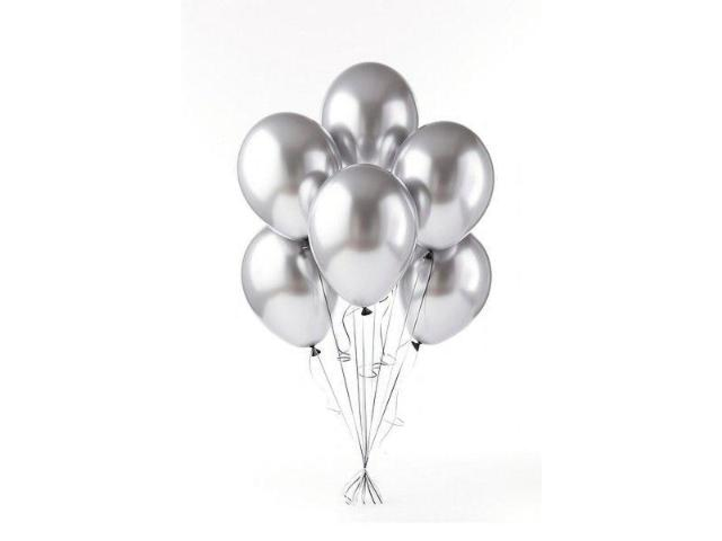 بالون فضي