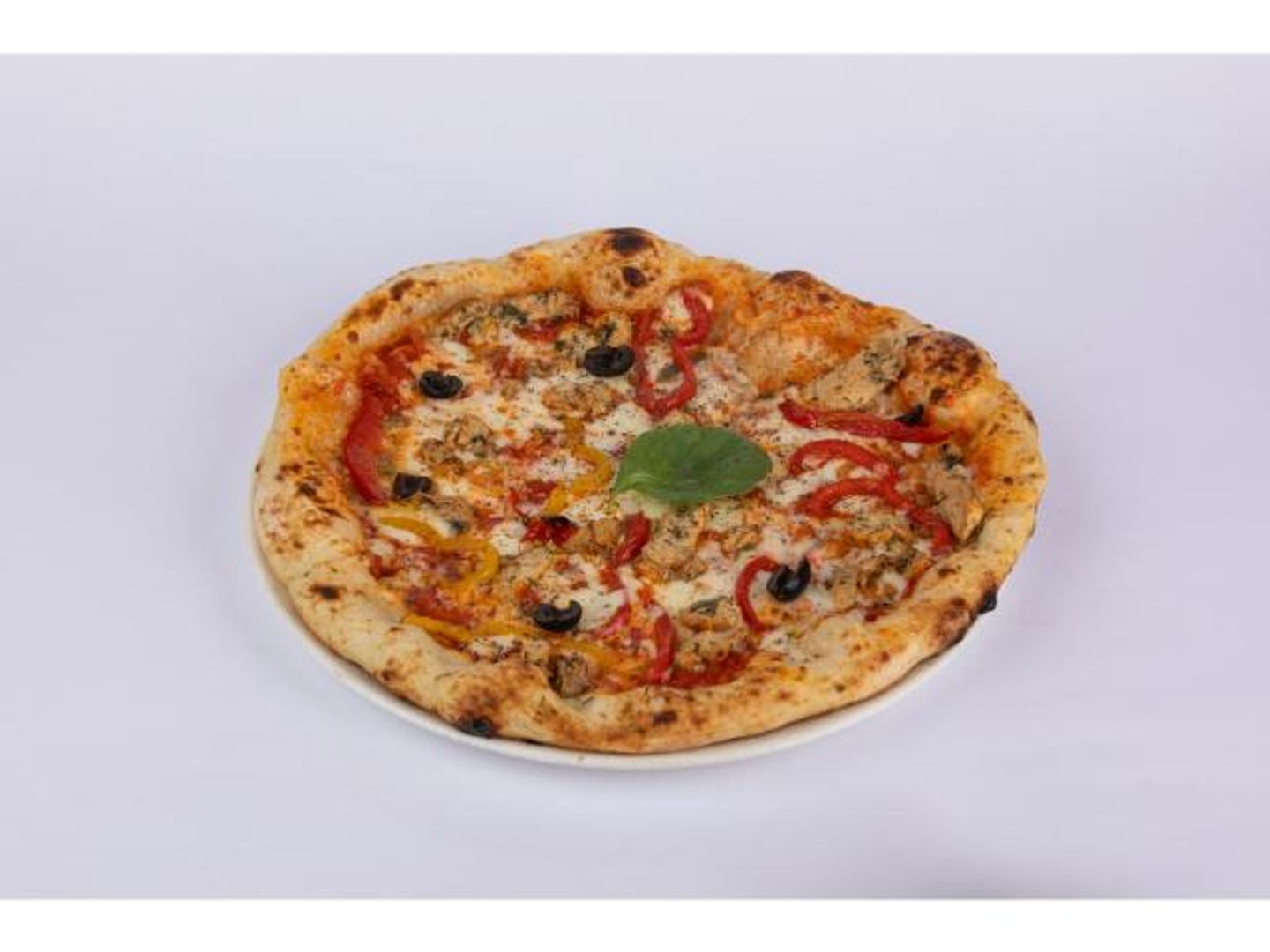 Chicken And Pepper Pizza