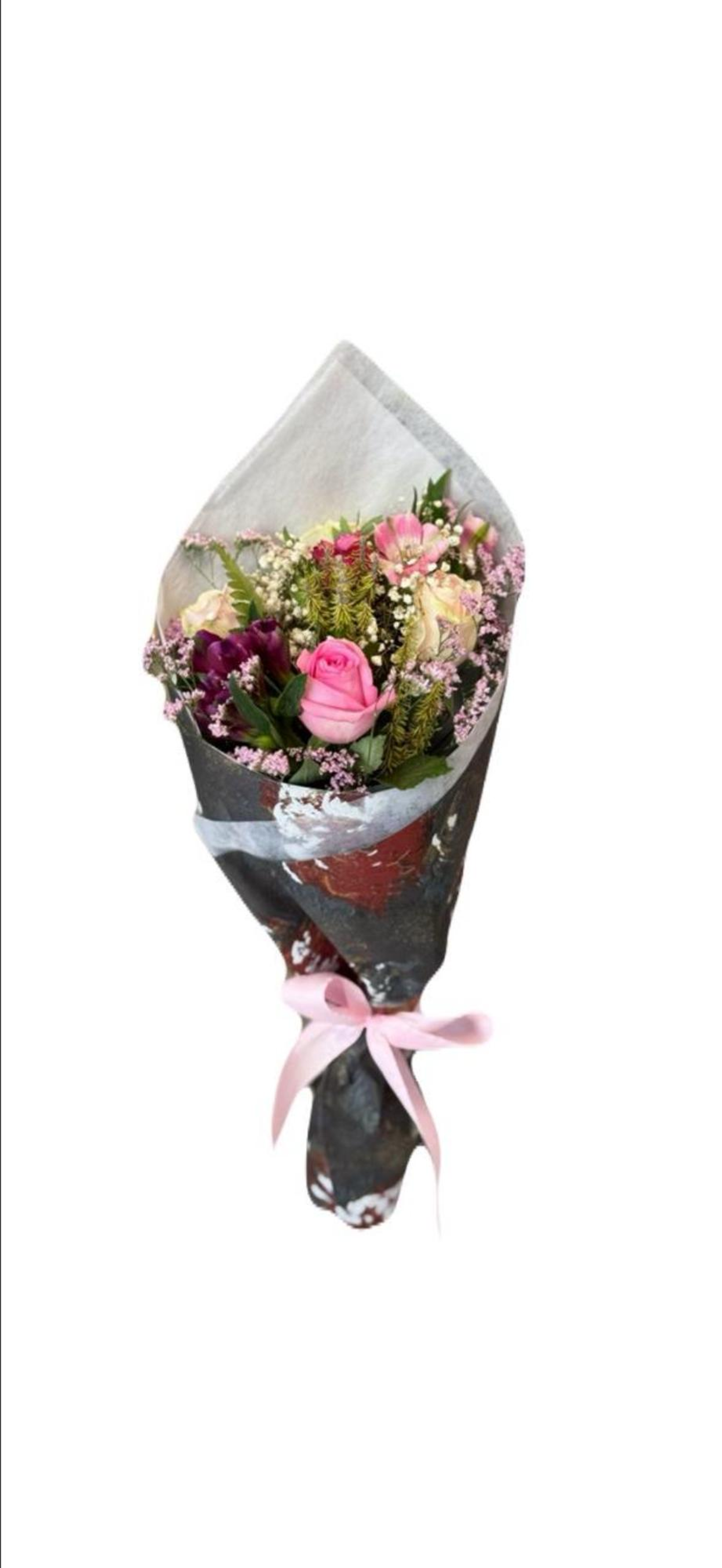 باقة التغليف الأسود