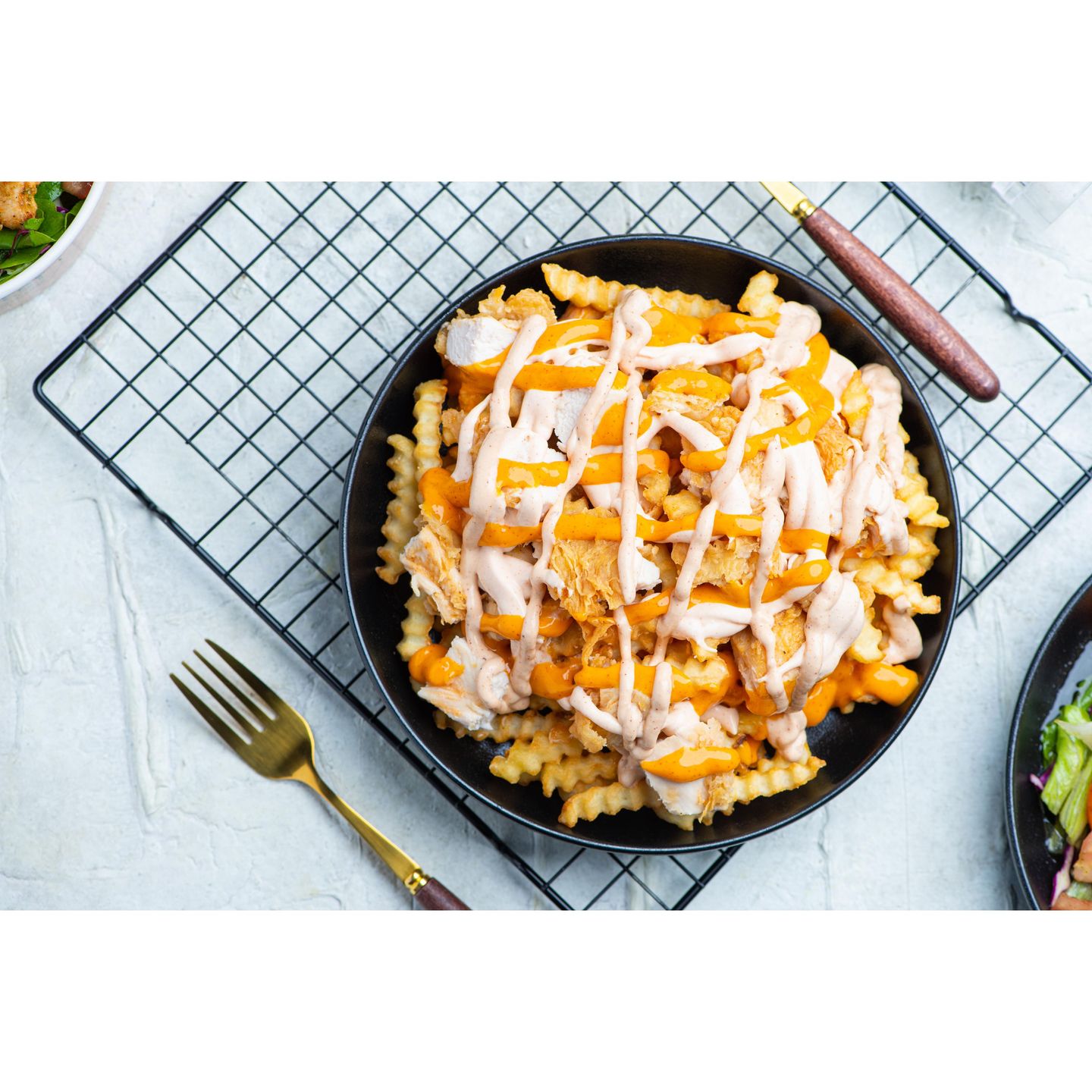 Chicken Fries With Cheese