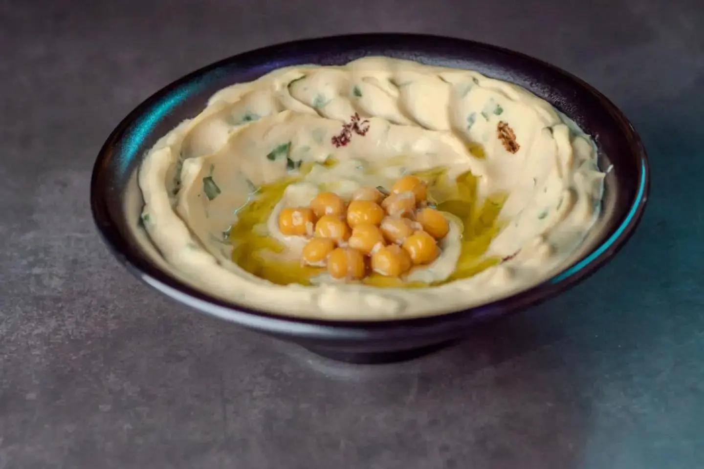 صحن حمص ساده