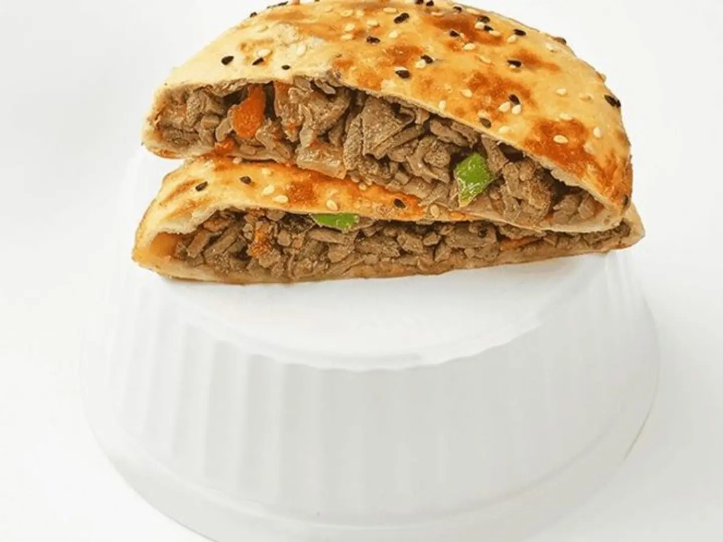 فطيرة كبدة بالجبنه السائله