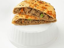 فطيرة كبدة بالجبنه السائله