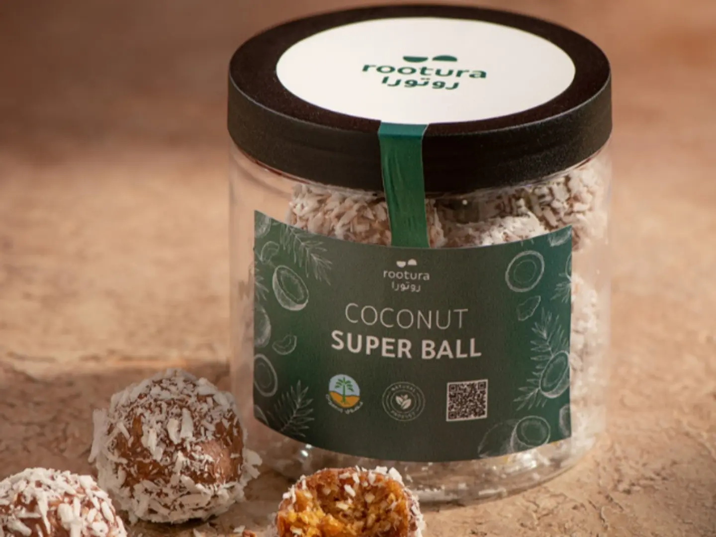 Gf Coconut Super Ball Jar 8pcs