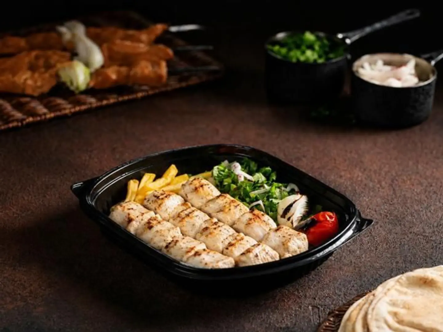 Lebanese Tawook Plate