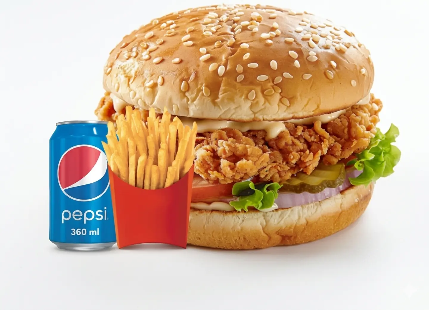 وجبة برجر زنجر