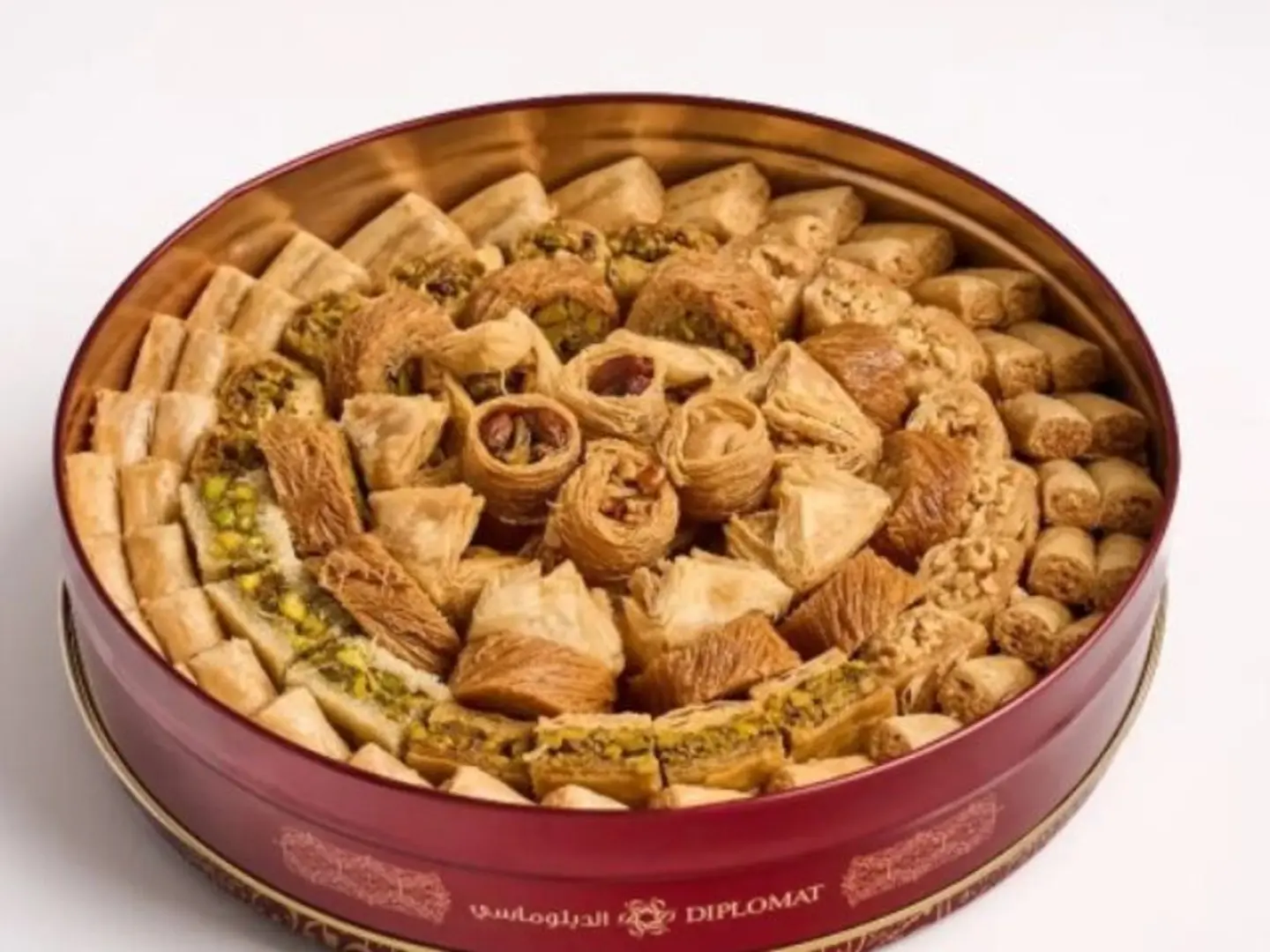 دبلوماسي بقلاوة مشكل صغير