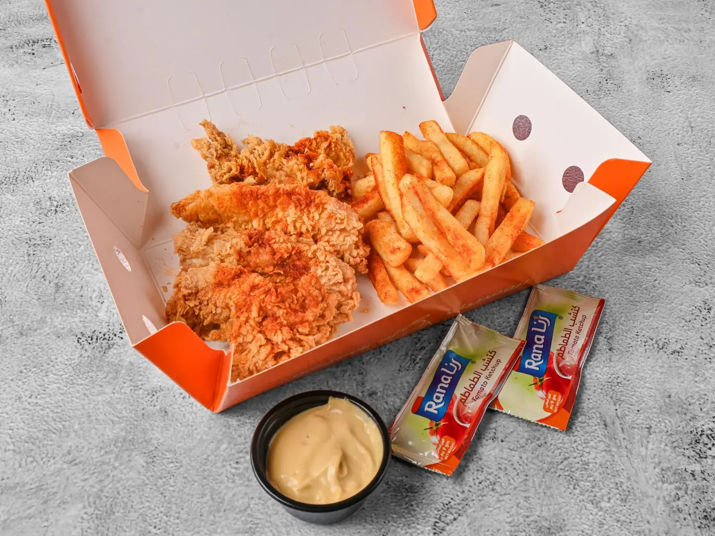 وجبة تندر 6 قطع