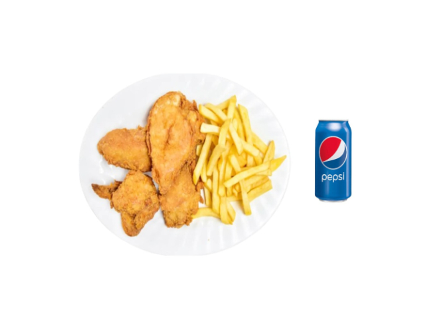 Broasted Fish Combo