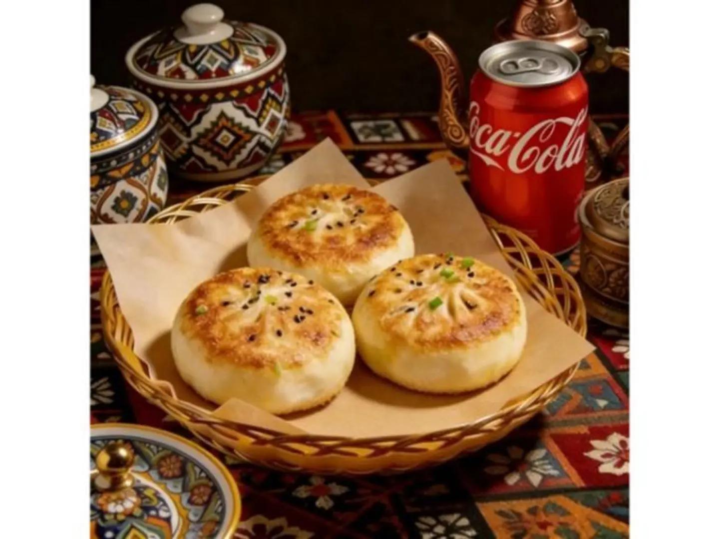 الباو المقلي كومبو