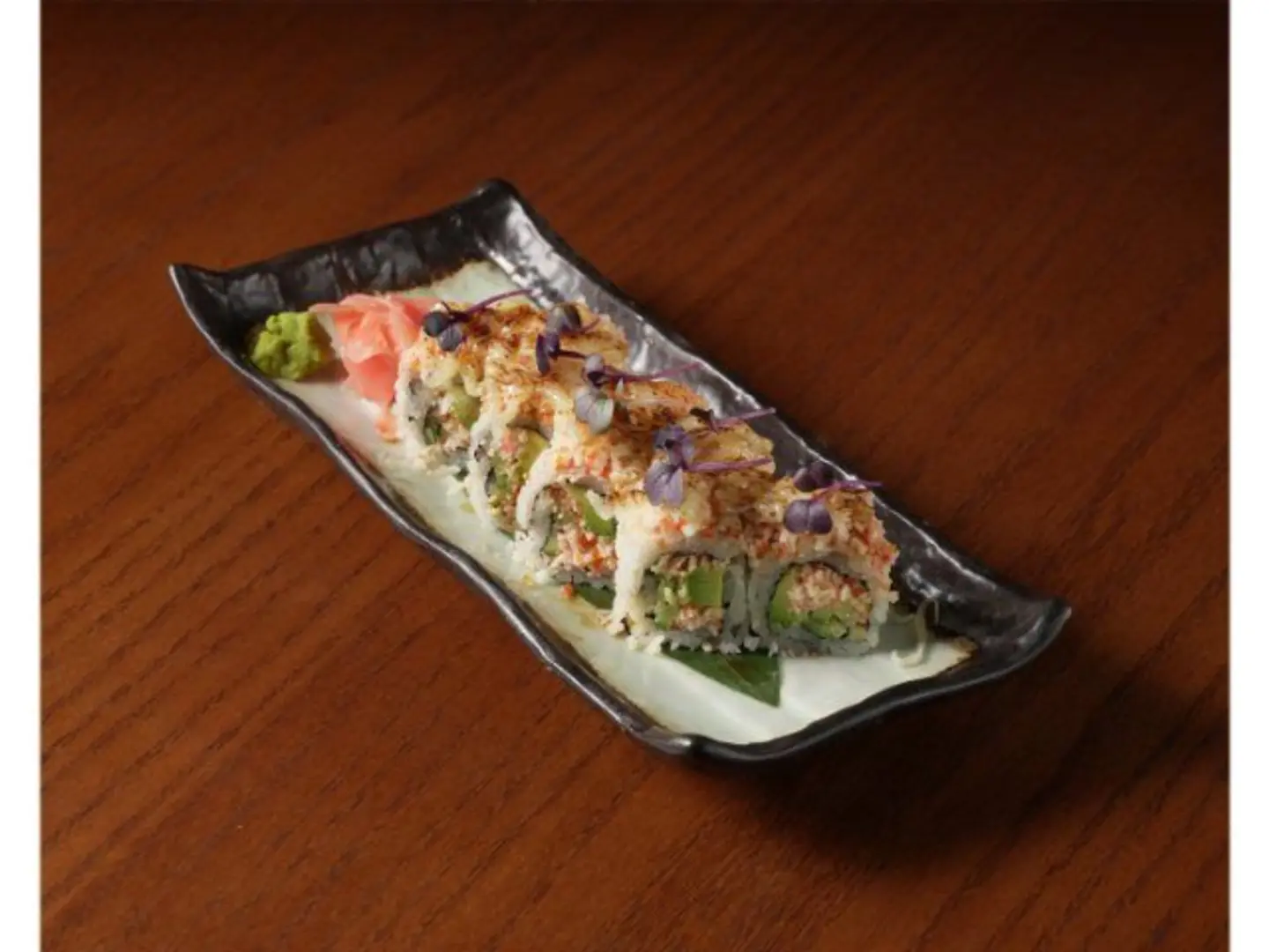 Flamed Crab Roll 4 Pcs