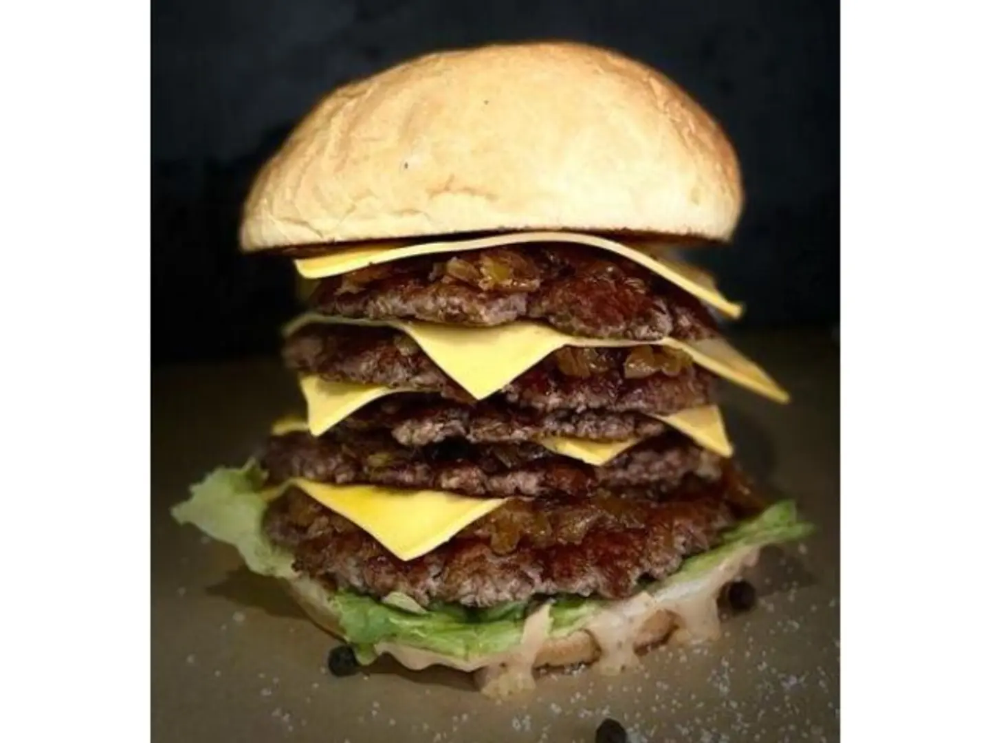 برجر لحم 5في 5