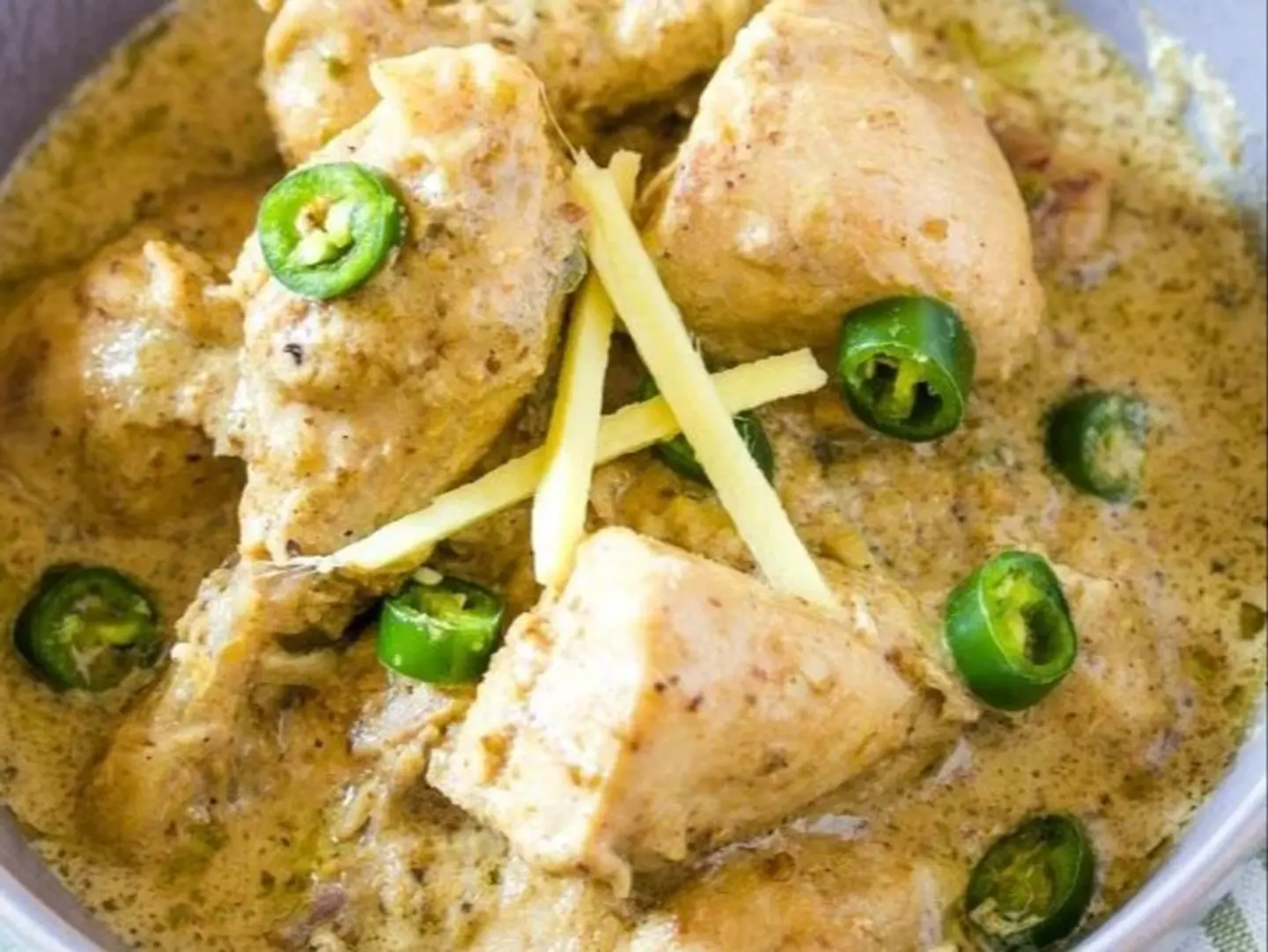Chicken White Karahi Full