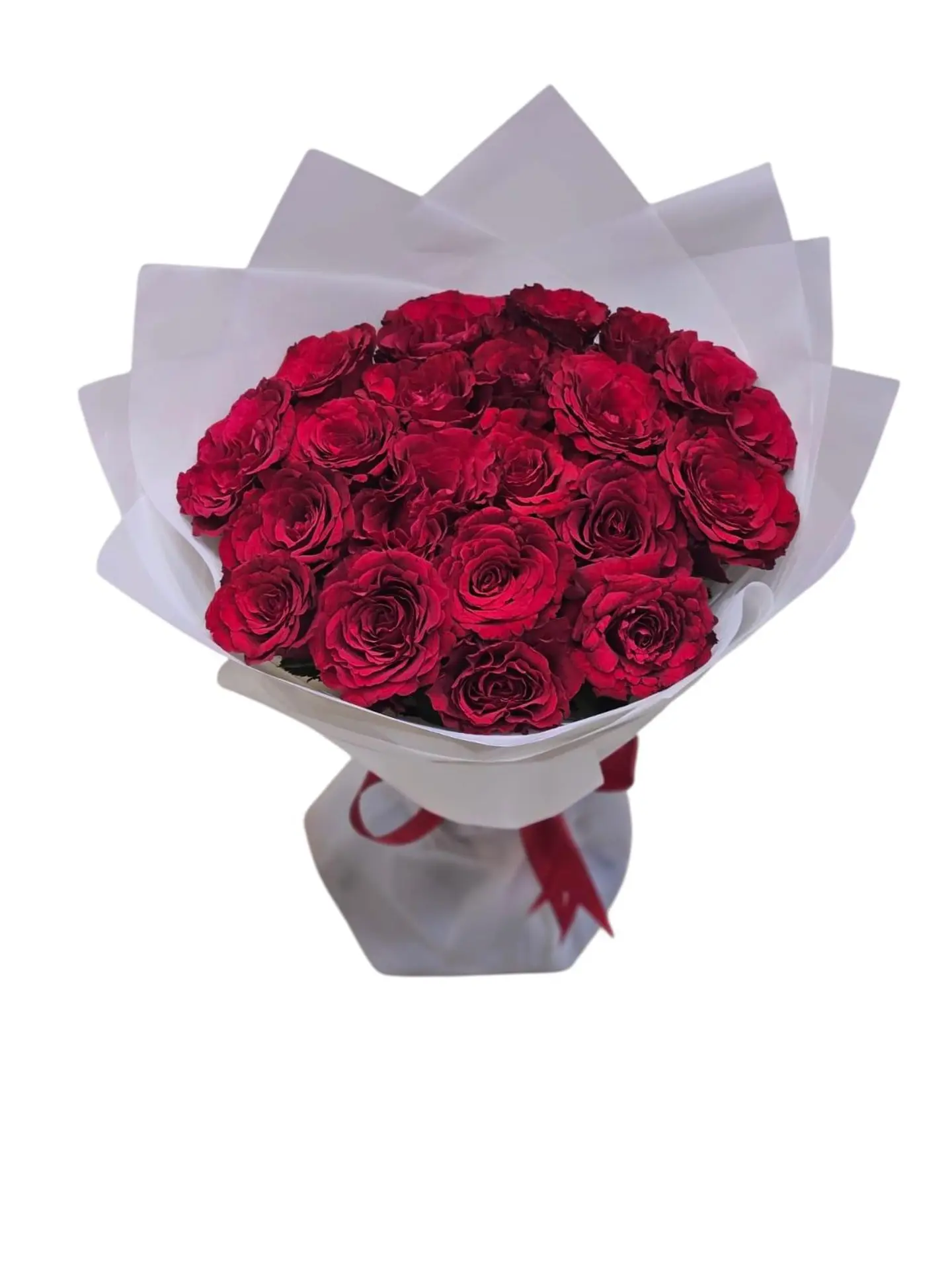 Red Rose Bouquet Without Wrapping