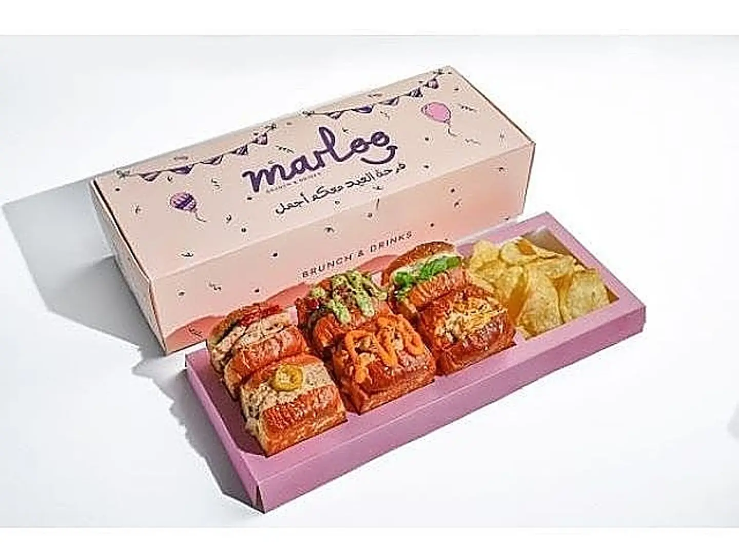6 Pieces Brioche Box