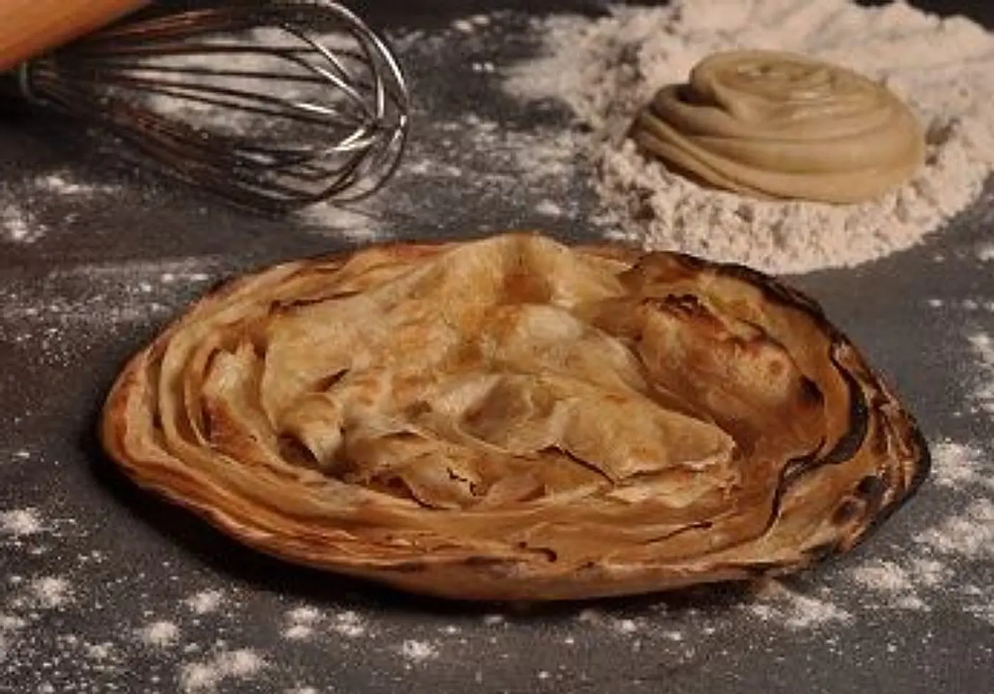 خبز لاتشا باراتا