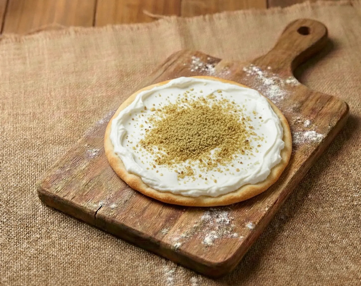 لبنة بالزعتر