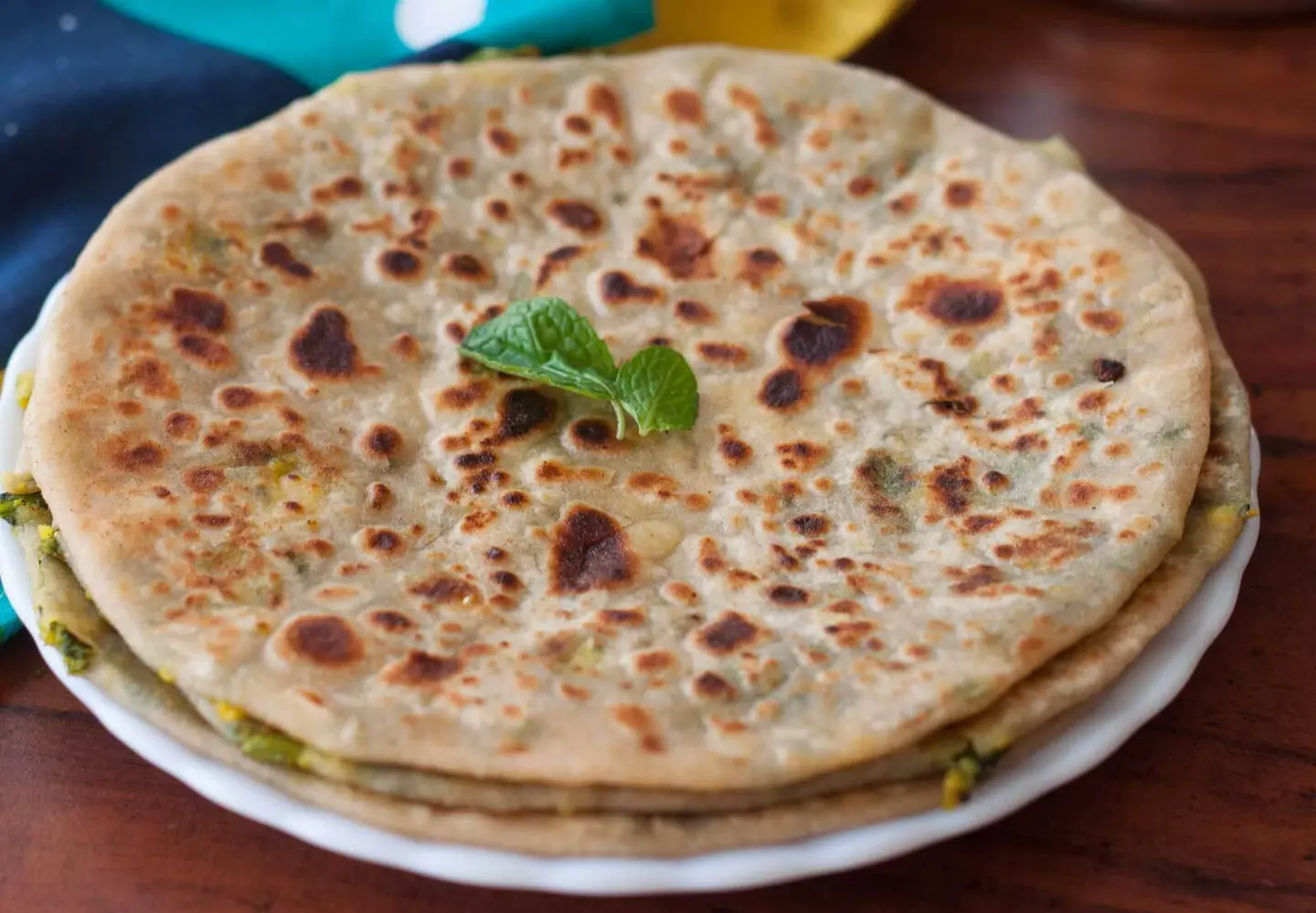 فطيرة براتا بالبطاطا