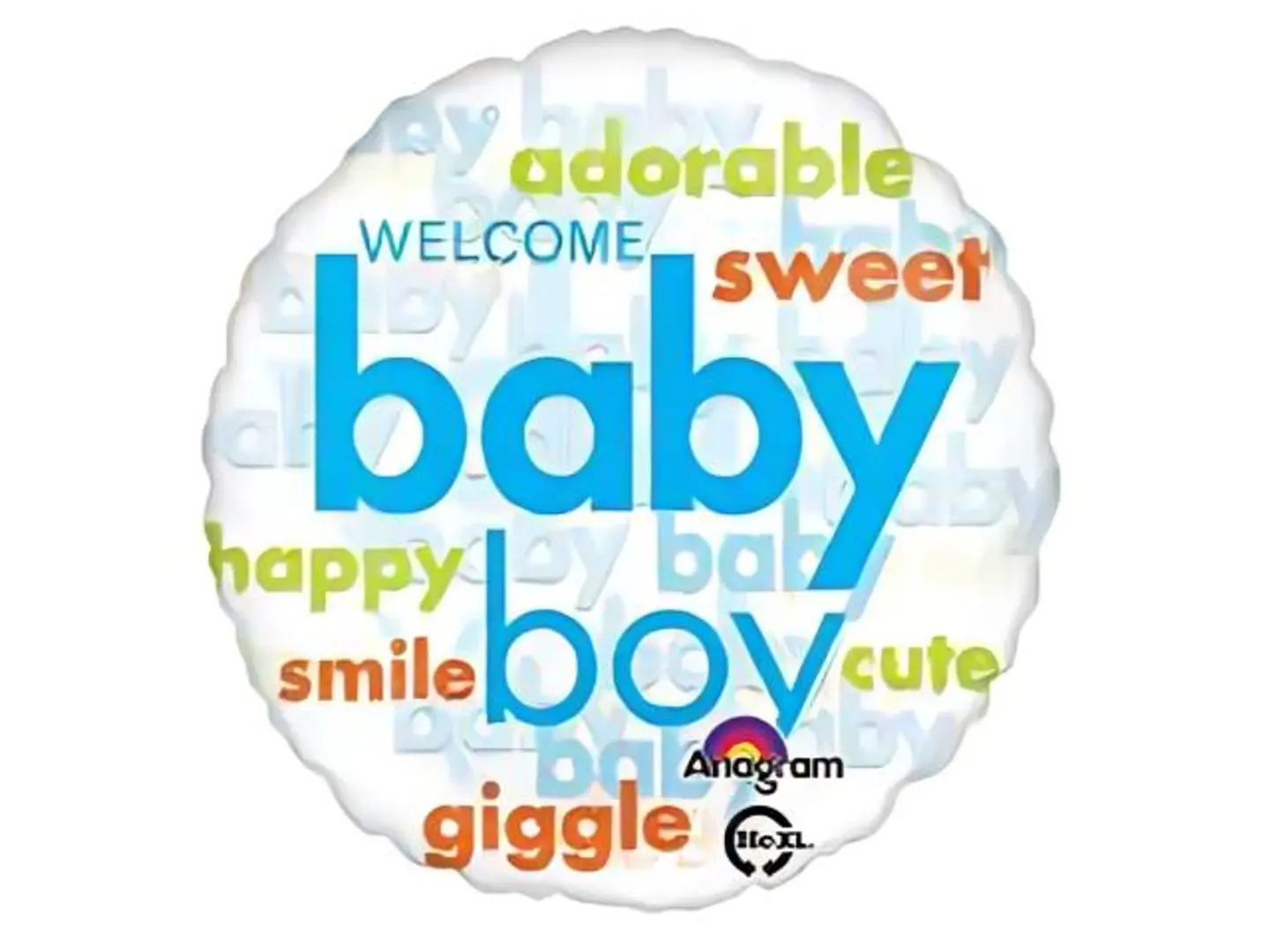 بالون مولود جديد قصدير 18 انش3