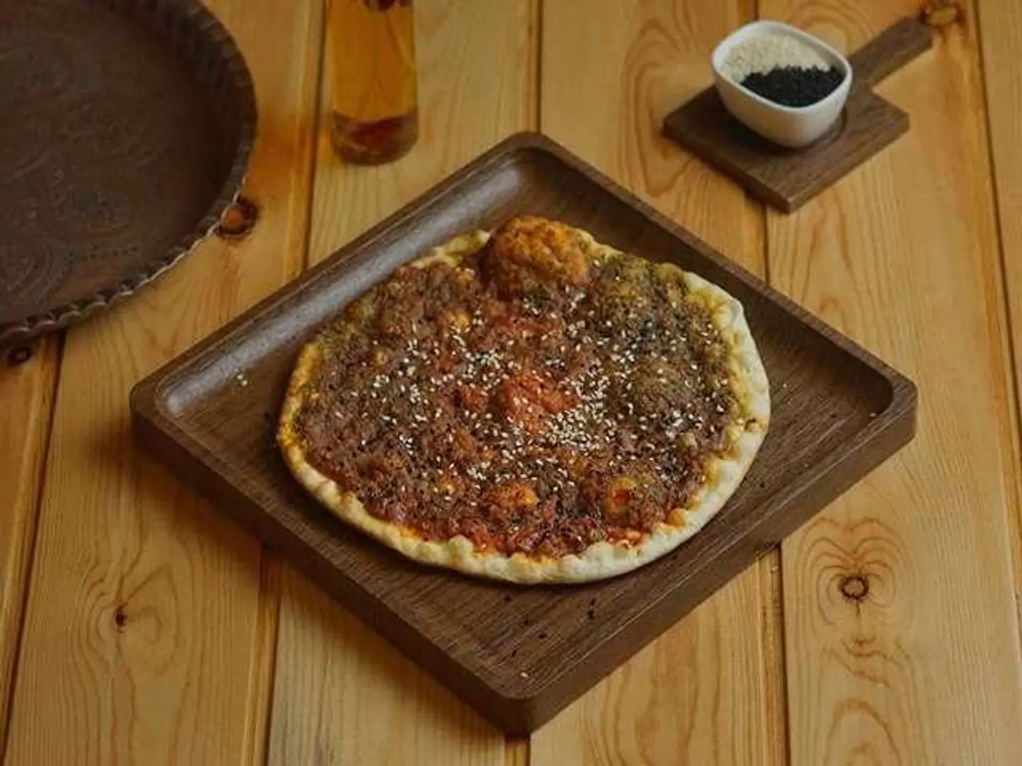 فطيرة محمرة زعتر